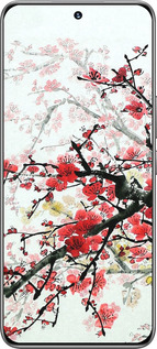 TPU чехол Цветущий куст для Huawei Honor 200 - 831b-3731 изображение 