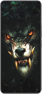 TPU чехол Дьявольский волк для Huawei Honor 200 - 833b-3731 изображение 
