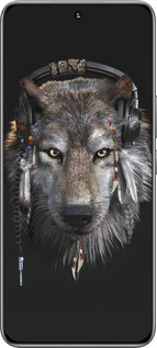 TPU чехол Волк-меломан для Huawei Honor 200 - 875b-3731 изображение 