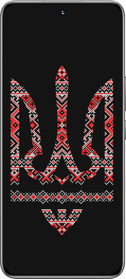 TPU чехол Герб - вышиванка на черном фоне для Huawei Honor 200 - 1196b-3731 изображение 