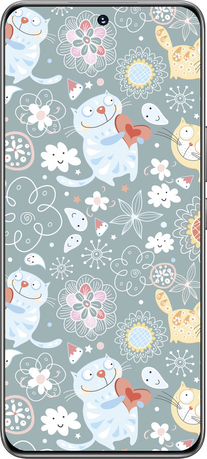 TPU чехол Котята v3 для Huawei Honor 200 - 1223b-3731 изображение 