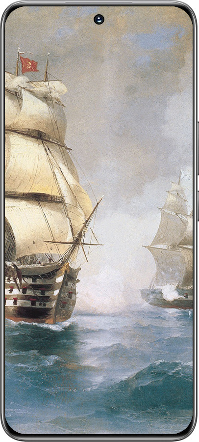 TPU чехол Айвазовский. Корабли для Huawei Honor 200 - 160b-3731 изображение 