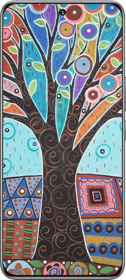 TPU чехол Арт-дерево для Huawei Honor 200 - 4008b-3731 изображение 