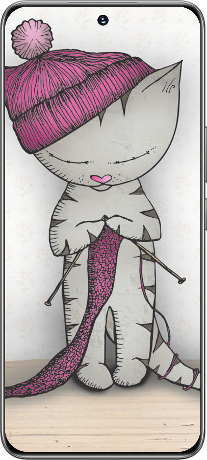 TPU чехол Кошка рукодельница для Huawei Honor 200 - 4056b-3731 изображение 