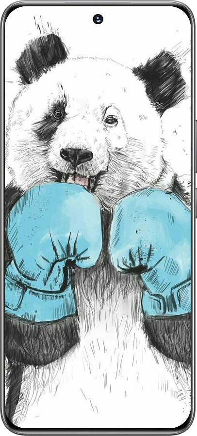 TPU чехол Панда-боксер для Huawei Honor 200 - 4104b-3731 изображение 