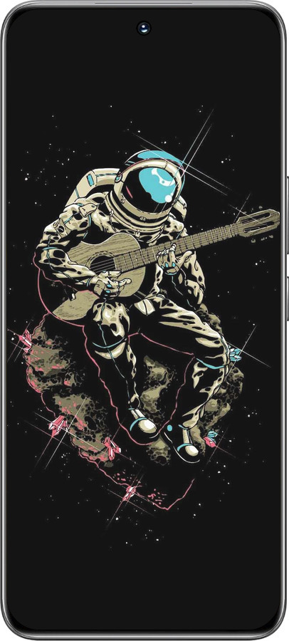 TPU чехол Космонавт с гиратой для Huawei Honor 200 - 4138b-3731 изображение 