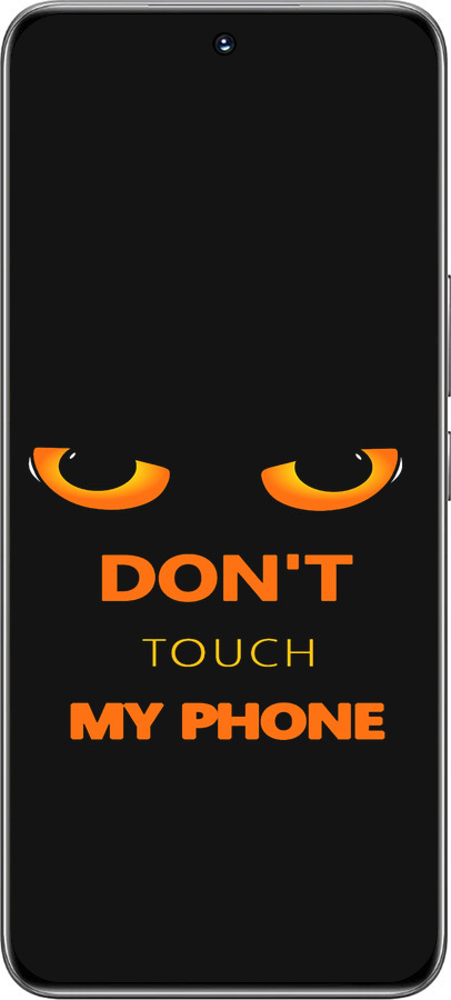 TPU чехол Don't touch the phone для Huawei Honor 200 - 4261b-3731 изображение 