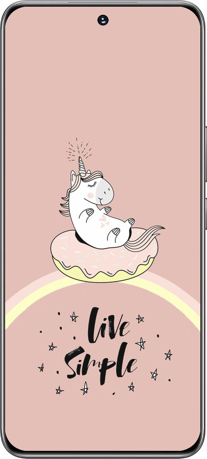 TPU чехол Единорожка в пончике для Huawei Honor 200 - 4282b-3731 изображение 