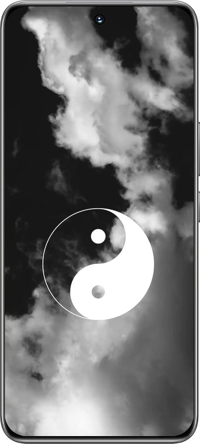 TPU чехол Інь і янь для Huawei Honor 200 - 4389b-3731 изображение 