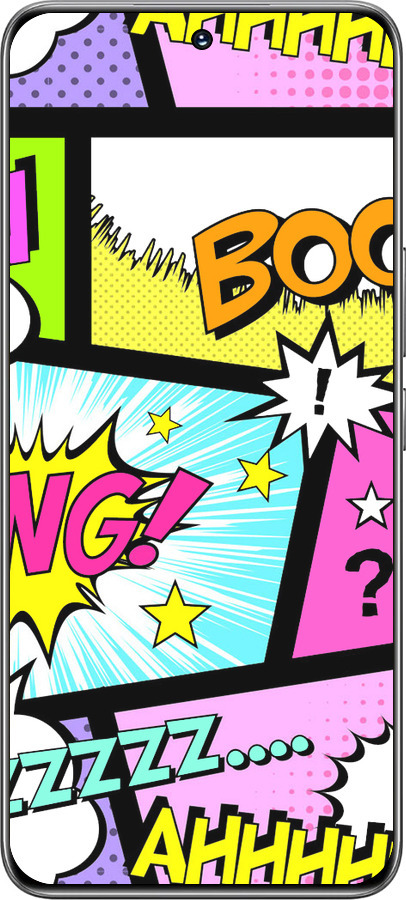 TPU чехол Комикс 1 для Huawei Honor 200 - 4407b-3731 изображение 