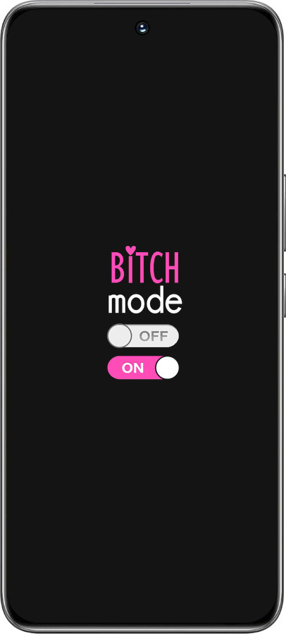 TPU чехол Bitch mode для Huawei Honor 200 - 4548b-3731 изображение 