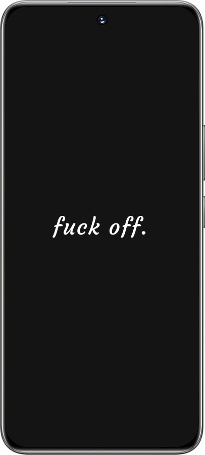 TPU чехол Fuck off для Huawei Honor 200 - 4731b-3731 изображение 