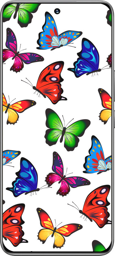 TPU чехол Красочные мотыльки для Huawei Honor 200 - 4761b-3731 изображение 