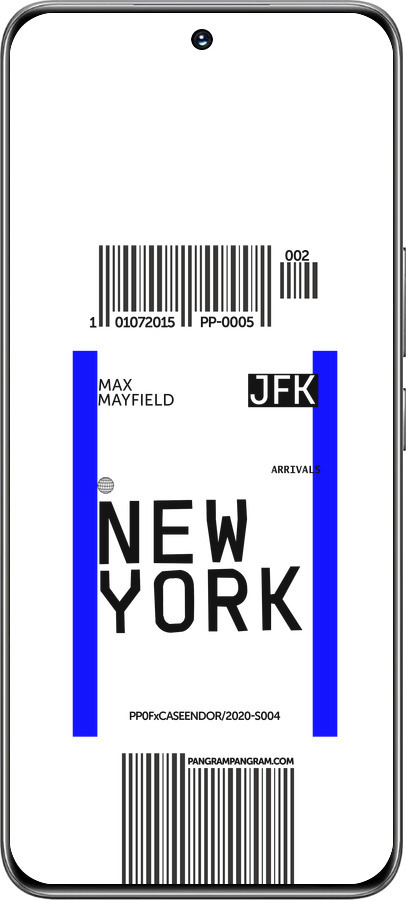 TPU чехол New York для Huawei Honor 200 - 4861b-3731 изображение 