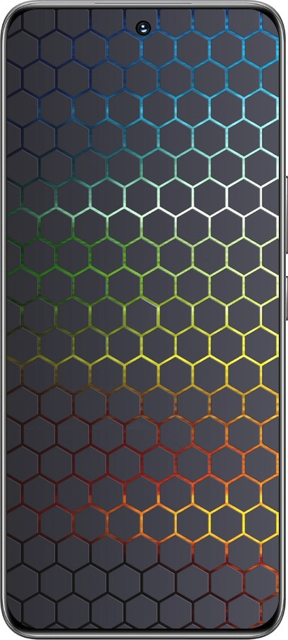 TPU чехол Переливающиеся соты для Huawei Honor 200 - 498b-3731 изображение 