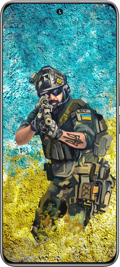 TPU чехол Воин ЗСУ для Huawei Honor 200 - 5311b-3731 изображение 