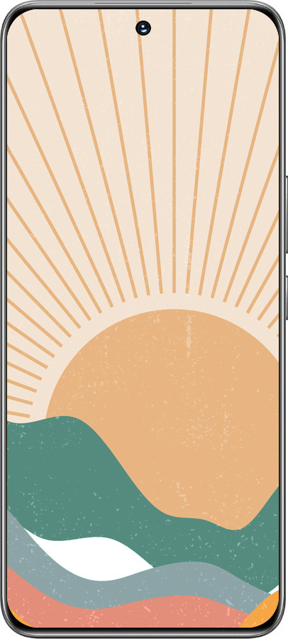 TPU чехол Горы и солнце v2 для Huawei Honor 200 - 5488b-3731 изображение 