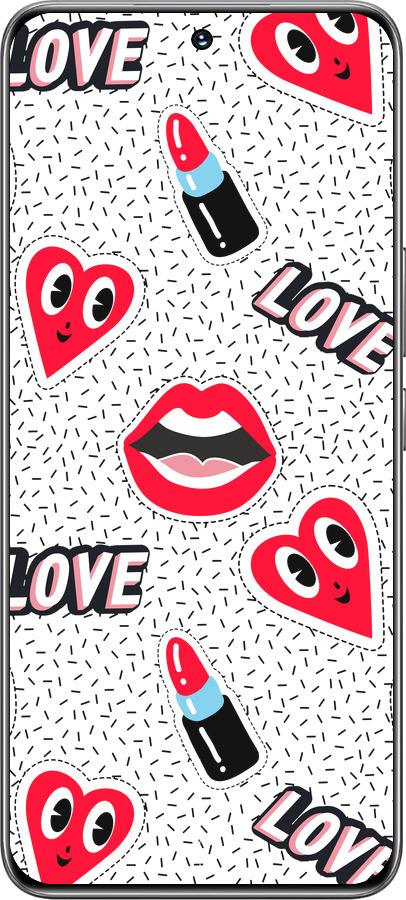 TPU чехол Стикеры v3 для Huawei Honor 200 - 5502b-3731 изображение 