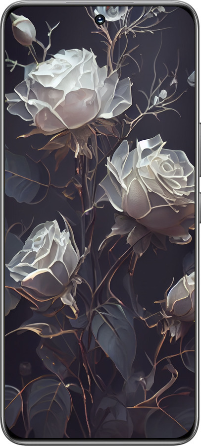 TPU чехол Розы 2 для Huawei Honor 200 - 5550b-3731 изображение 