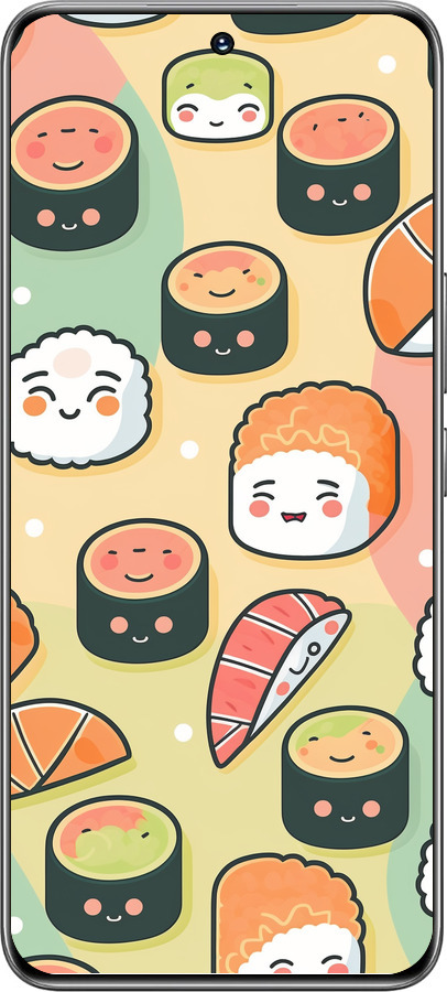 TPU чехол Суши паттерн для Huawei Honor 200 - 5583b-3731 изображение 