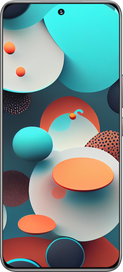 TPU чехол Горошек абстракция для Huawei Honor 200 - 5608b-3731 изображение 