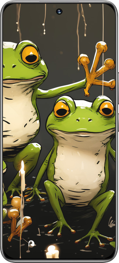 TPU чехол Жабки 2 для Huawei Honor 200 - 5657b-3731 изображение 