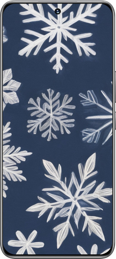 TPU чехол Снежинки для Huawei Honor 200 - 5821b-3731 изображение 