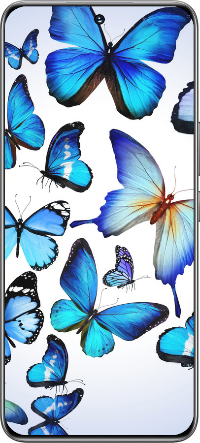 TPU чехол Бабочки для Huawei Honor 200 - 6023b-3731 изображение 