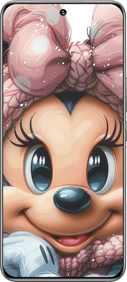 TPU чехол Минни Маус с бантиком для Huawei Honor 200 - 6055b-3731 изображение 