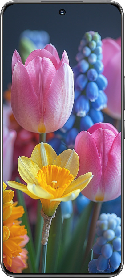 TPU чехол Весняні квіти для Huawei Honor 200 - 6058b-3731 изображение 