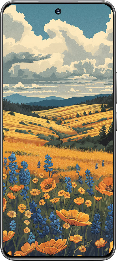 TPU чехол Украинское поле для Huawei Honor 200 - 6082b-3731 изображение 