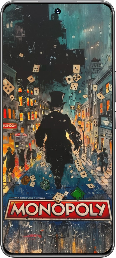 TPU чехол Метрополіс гри для Huawei Honor 200 - 6085b-3731 изображение 