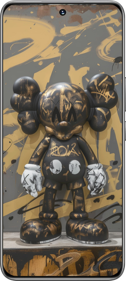 TPU чехол Bronze kaws для Huawei Honor 200 - 6097b-3731 изображение 