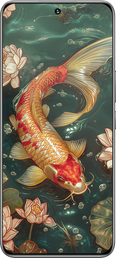 TPU чехол Мелодія Лотоса для Huawei Honor 200 - 6106b-3731 изображение 