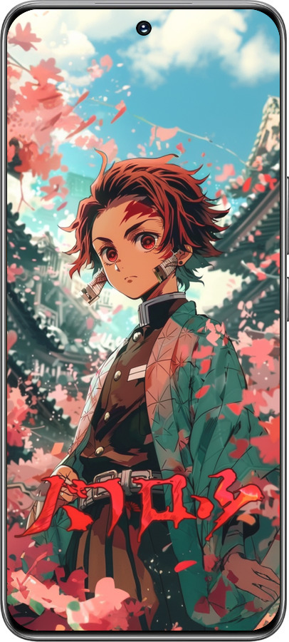 TPU чехол Tanjiro Kamado для Huawei Honor 200 - 6132b-3731 изображение 