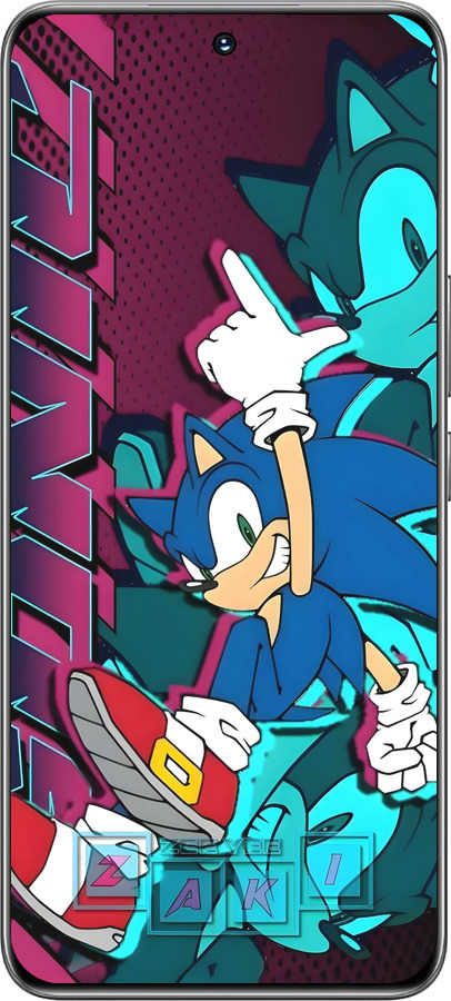 TPU чехол Соник для Huawei Honor 200 - 6284b-3731 изображение 