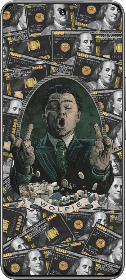 TPU чехол Волк с валл стрит для Huawei Honor 200 - 6287b-3731 изображение 