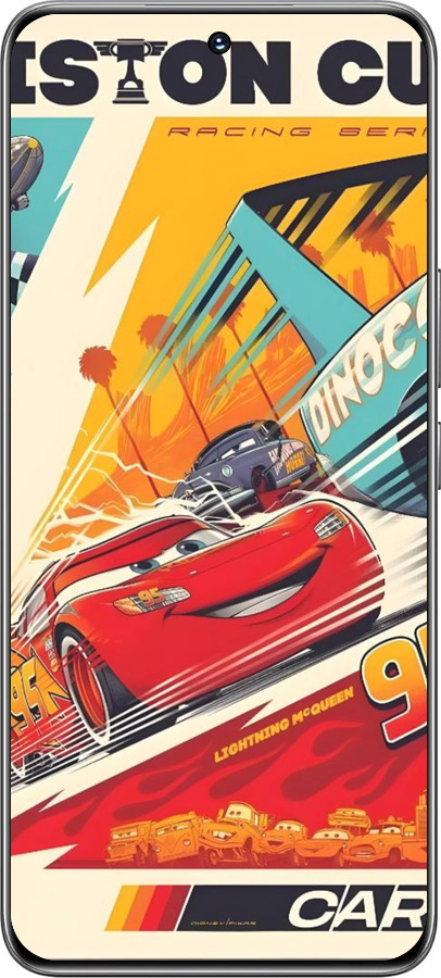 TPU чехол Тачки для Huawei Honor 200 - 6288b-3731 изображение 