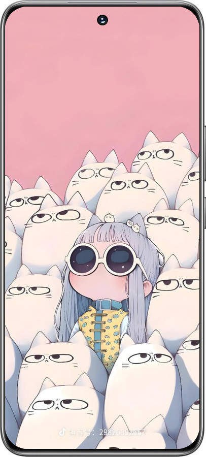 TPU чехол Малышка с котами для Huawei Honor 200 - 6295b-3731 изображение 