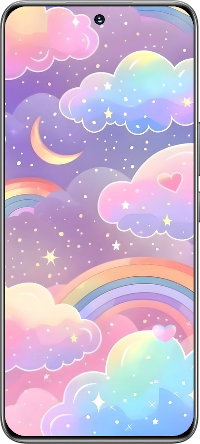 TPU чехол Хмари та веселка для Huawei Honor 200 - 6312b-3731 изображение 