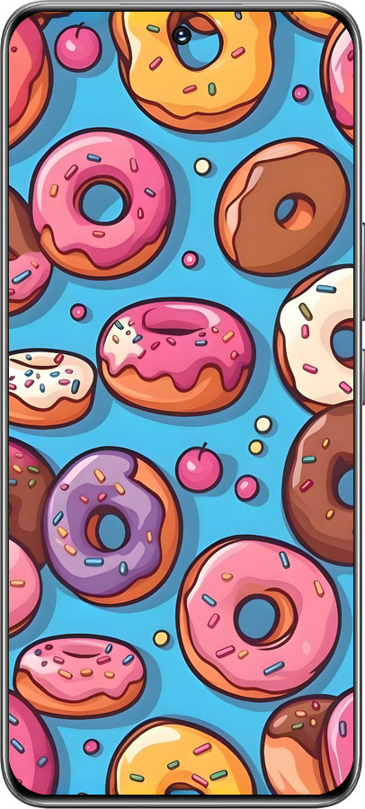 TPU чехол Пончики для Huawei Honor 200 - 6318b-3731 изображение 