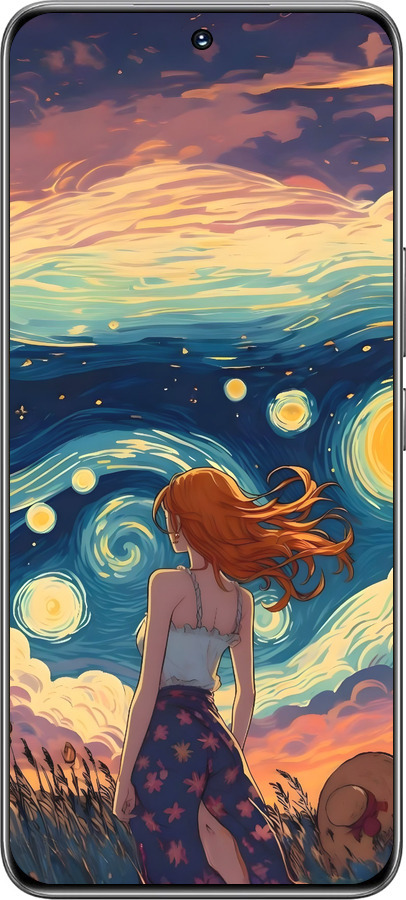 TPU чехол Дівчина Арт для Huawei Honor 200 - 6325b-3731 изображение 