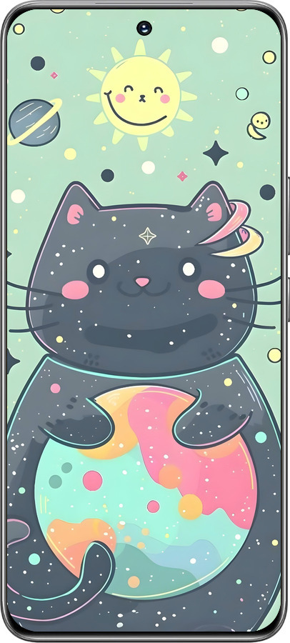 TPU чехол Милый котик для Huawei Honor 200 - 6364b-3731 изображение 