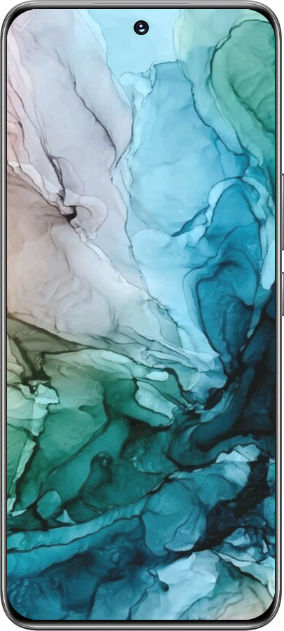 TPU чехол С красочной абстрактной картиной Соленые берега для Huawei Honor 200 - 6405b-3731 изображение 