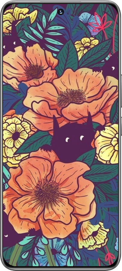 TPU чехол С изображением полевых цветов для Huawei Honor 200 - 6419b-3731 изображение 