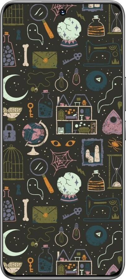 TPU чехол Колдовской принт для Huawei Honor 200 - 6425b-3731 изображение 