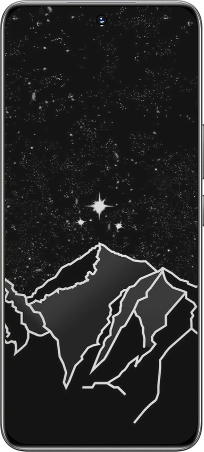 TPU чехол Минималистический горный пейзаж для Huawei Honor 200 - 6438b-3731 изображение 