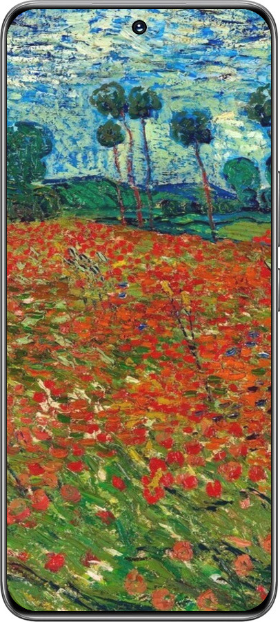 TPU чехол Винсент Ван Гог-Маковое поле для Huawei Honor 200 - 6466b-3731 изображение 