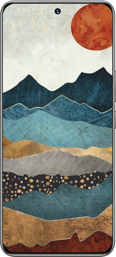 TPU чехол Янтарный закат для Huawei Honor 200 - 6475b-3731 изображение 