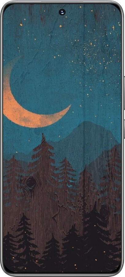 TPU чехол Звездный лес для Huawei Honor 200 - 6480b-3731 изображение 